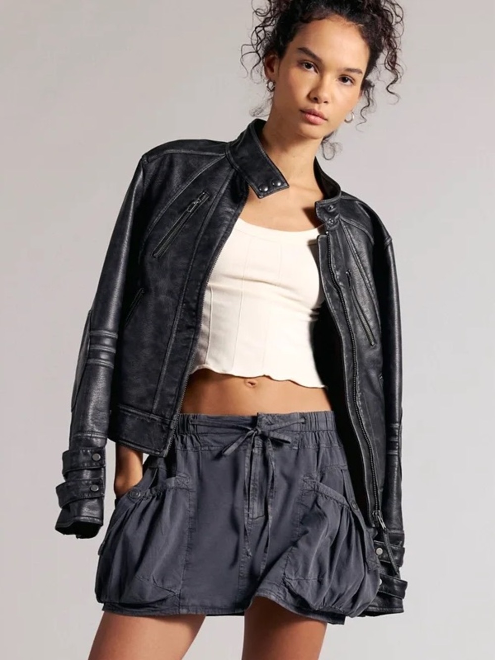 Free People We The Free Play It Cool Mini Skirt NWT